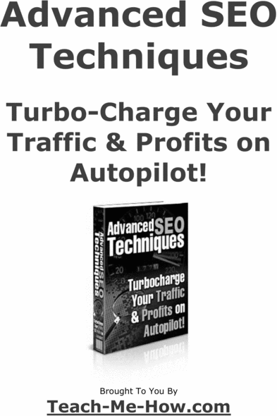 Product picture Advanced SEO Techniques